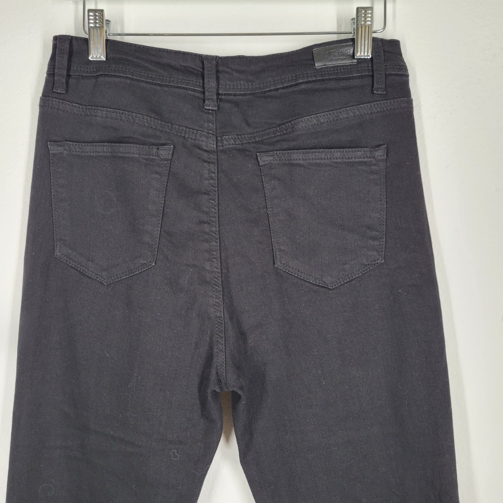 BLACK LABEL Cest Toi Womens Black High Waist Ankle Skinny Jeans Size 13 - Picture 4 of 8